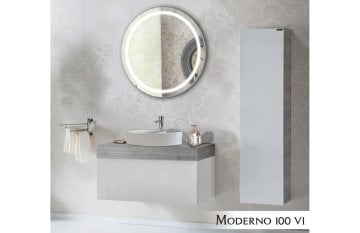 Moderno 100 V1 Banyo Dolabı