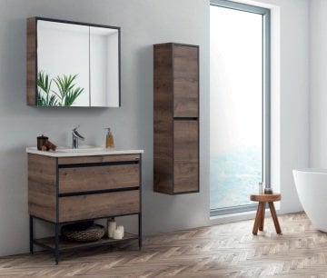 Badella Stella 85 D1 C1 Banyo Dolabı