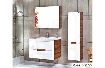 Madrid 85 V3 Banyo Dolabı