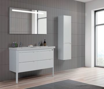 Badella Snow 120 D1 C1 Banyo Dolabı