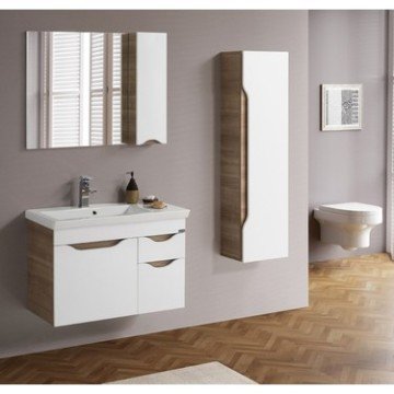 Badella Smile 85 D3 C1 Banyo Dolabı