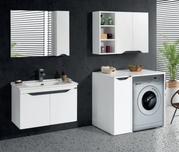 Badella Smile 85 D1 C1 Banyo Dolabı