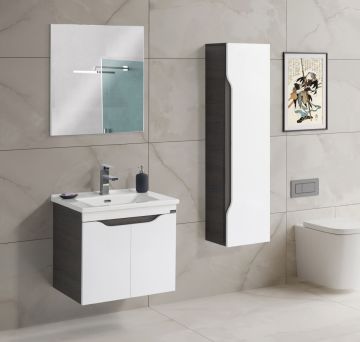 Badella Smile 65 D1 C1 Banyo Dolabı