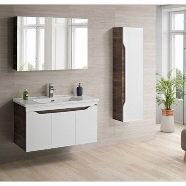 Badella Smile 100 D1 C1 Banyo Dolabı