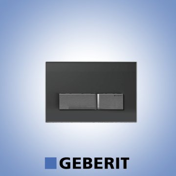 GEBERIT SIGMA50 SMOKED GLASS CONTROL COVER 115.788.SD.1