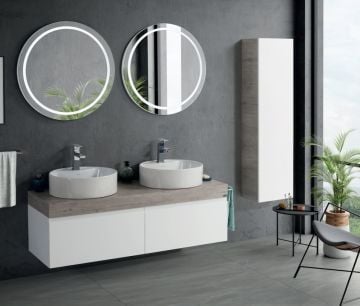 Badella Moderno 140 V2 Banyo Dolabı