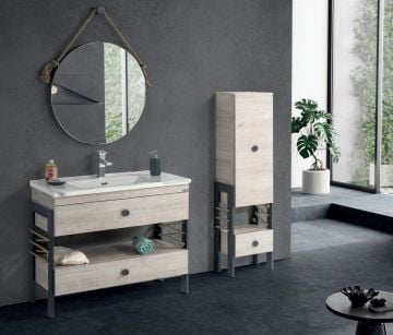 Badella Meloni 100 D1 C2 Banyo Dolabı