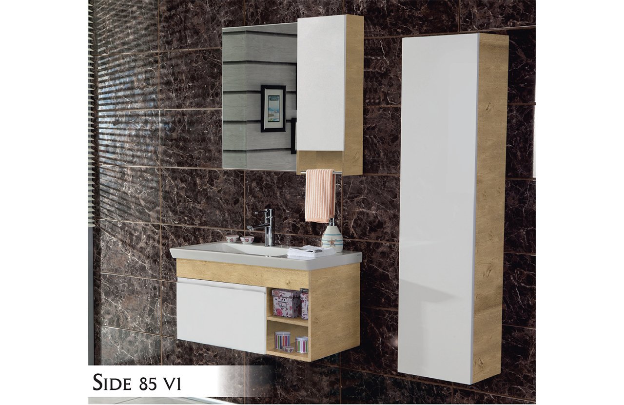 Side 85 V1 Banyo Dolabı