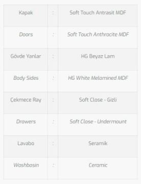 Atlas 100 V4 Banyo Dolabı