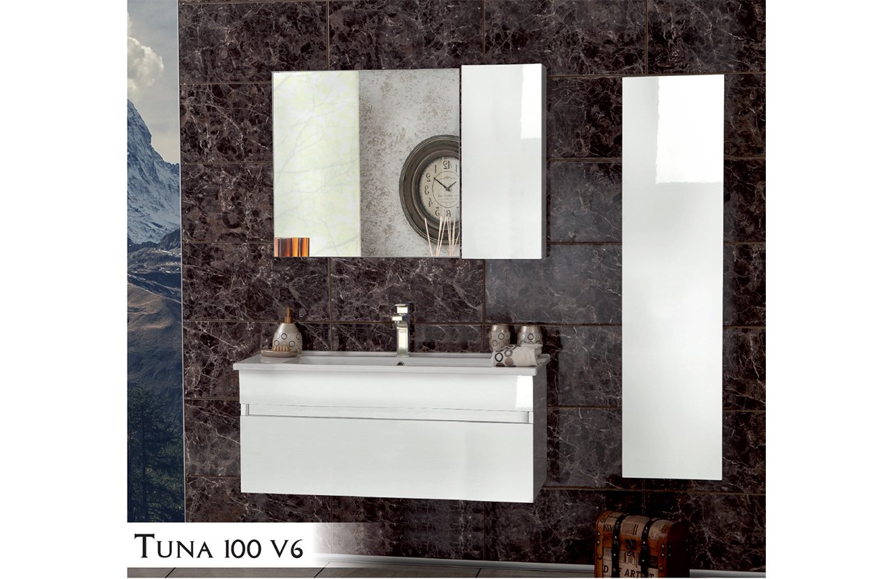 Tuna 100 V6 Banyo Dolabı