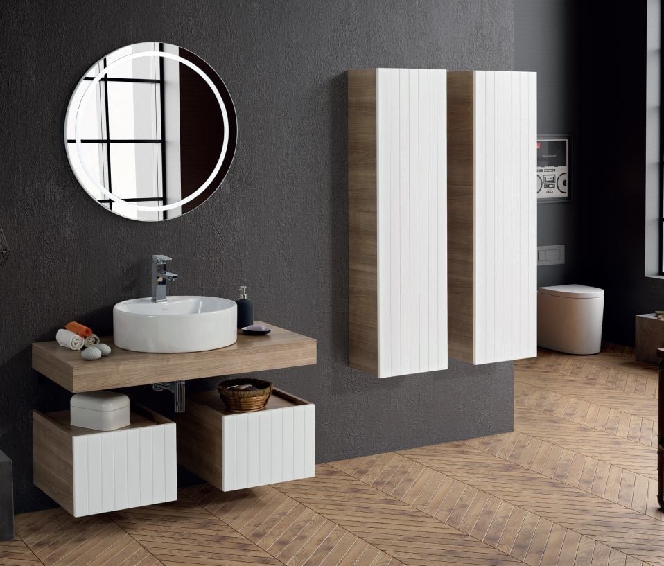 Badella Flex 100 D1 C1 Banyo Dolabı