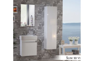 Slim 50 V1 Banyo Dolabı