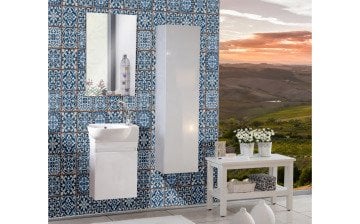 Slim 45 V1 Banyo Dolabı