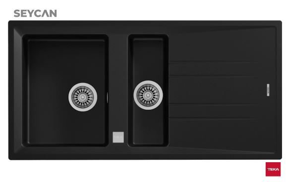 Teka Stone 60 B-TG Karbon Tegranite Evye