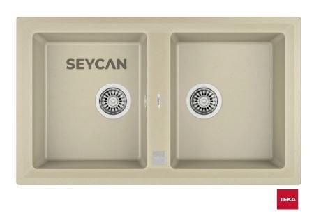 Teka Stone 90 B-TG Bej Tegranite Evye