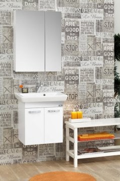 Orka Banyo Bronze Collection Bafa 55 cm Banyo Dolabı