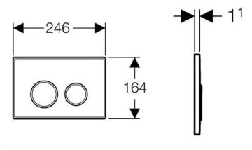 Sigma 20 Beyaz/Parlak/Beyaz Kumanda Kapağı Çift Basmalı