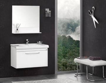 Orka Banyo Bronze Collection Bitez 80 cm Banyo Dolabı