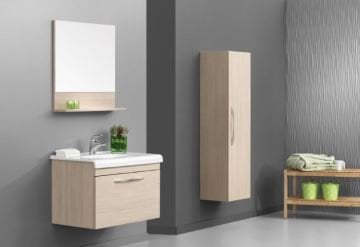 Orka Banyo Bronze Collection Bitez 80 cm Banyo Dolabı