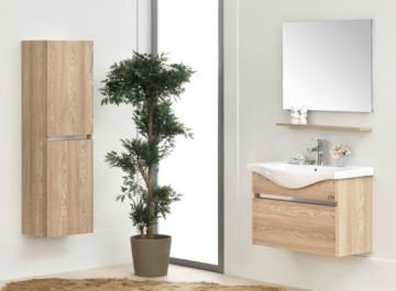 Orka Banyo Bronze Collection Dinar 80 cm Banyo Dolabı