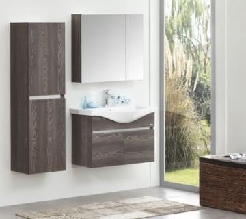 Orka Banyo Bronze Collection Dinar 80 cm Banyo Dolabı