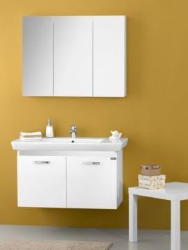 Orka Banyo Bronze Collection Bafa 95 cm Banyo Dolabı