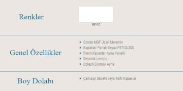 Orka Banyo Bronze Collection Bafa 65 cm Banyo Dolabı