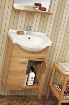Orka Banyo Bronze Collection Soma 45 cm Banyo Dolabı