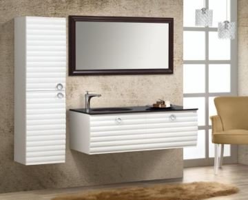 Orka Banyo Silver Collection Anzer 120 cm Banyo Dolabı