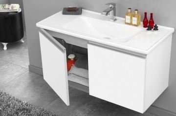 Orka Banyo Silver Collection Terme 100 cm Banyo Dolabı