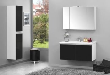 Orka Banyo Silver Collection Terme 100 cm Banyo Dolabı