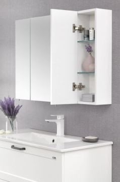 Orka Banyo Silver Collection Su 100 cm Banyo Dolabı