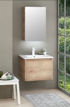 Orka Banyo Silver Collection Likya 60 cm Banyo Dolabı