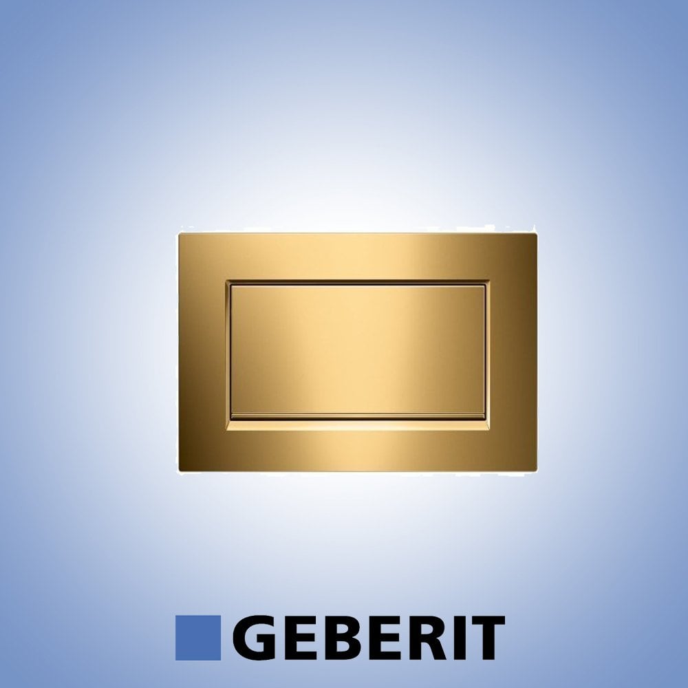 Geberit Sigma 30 Control Cover Gold