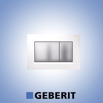 Geberit Sigma 30 Kumanda Kapağı Beyaz/Mat/Beyaz
