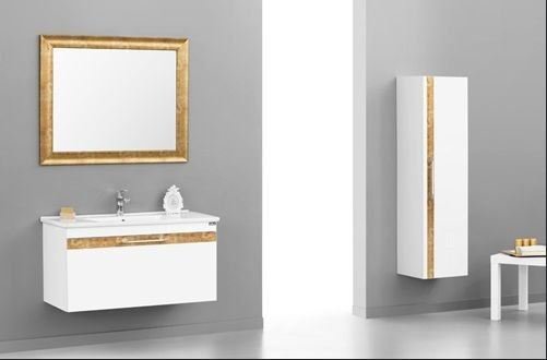 Orka Banyo Silver Collection Harem 100 cm Banyo Dolabı
