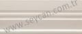 Kütahya Seramik Saray Bordür Bone 30x12.5