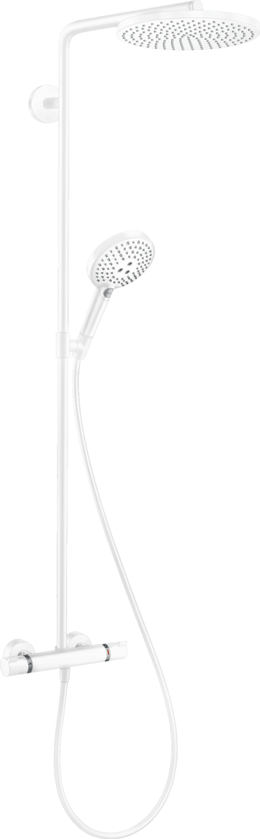 Hansgrohe Raindance Select S Duş kolonu 240 1 jet, PowderRain, termostat ile 27633700