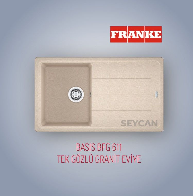 Franke Basis BFG 611 Granit Evye Avena