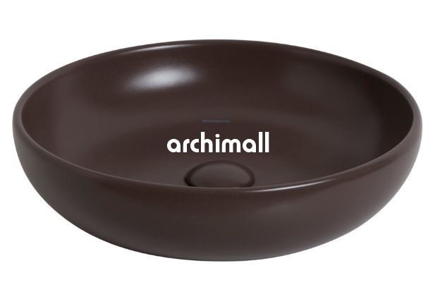 Nunki 45cm Tezgah Üstü Lavabo Mat Moka