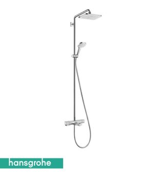 Hansgrohe Croma E 280 Duş Kolonu Termostatik Banyo Bataryası İle 27687000