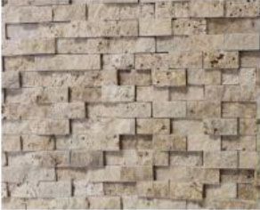 DELTA CLASSIC OPEN TRV CUBIC BURST 23X48 TRAVERTINE