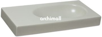 Bunda 91x45cm Etajerli Lavabo Mat Çağla Yeşili