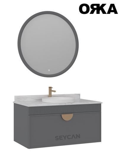 Orka Molino 100 cm Asma Banyo Dolabı