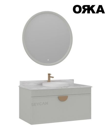 Orka Molino 100 cm Asma Banyo Dolabı