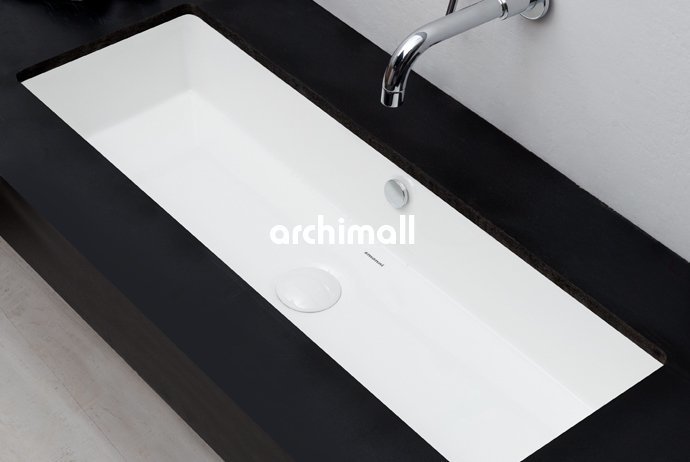 Atlas 90x34cm Tezgahaltı Lavabo