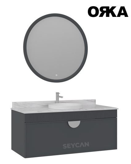 Orka Molino 120 cm Asma Banyo Dolabı