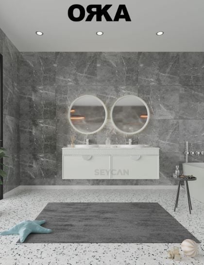 Orka Molino 160 cm Asma Banyo Dolabı