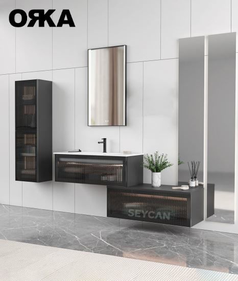 Orka Urban 120 cm Asma Banyo Dolabı