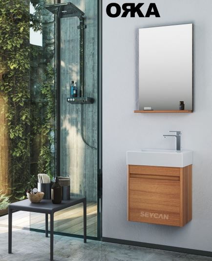 Orka Düden 45 cm Asma Banyo Dolabı